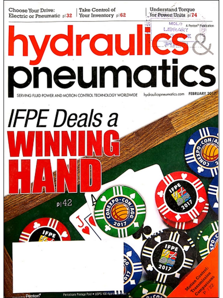 Hydraulics & pneumatics Feb. 2017